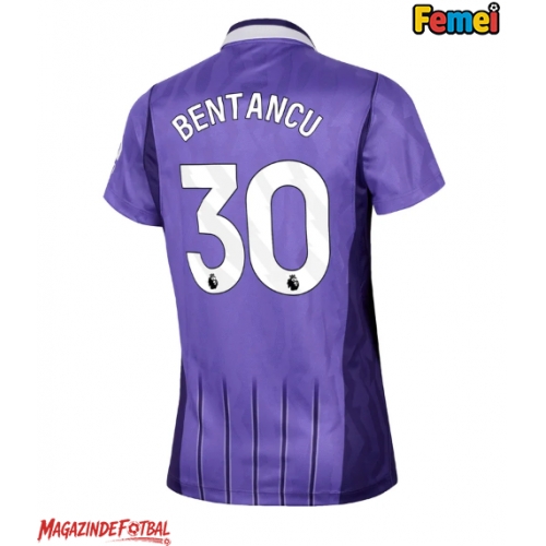 Tottenham Hotspur Rodrigo Bentancur #30 Tricou Fotbal Replică 2026-27 Femei Treilea Tottenham Hotspur Rodrigo Bentancur #30 Tricou Fotbal Replică 2026-27 Femei Treilea